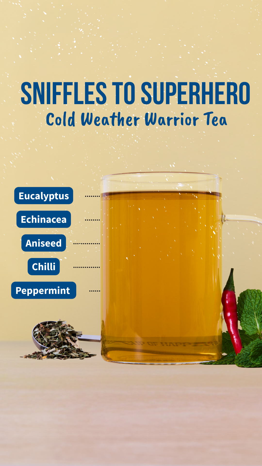 Bird & Blend Tea Co. Facebook ad