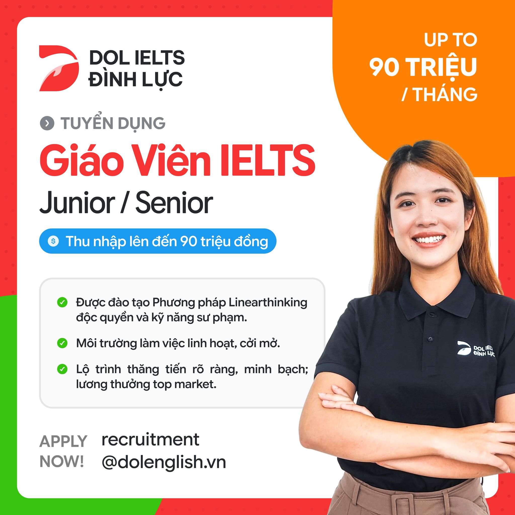 DOL English Careers Facebook ad