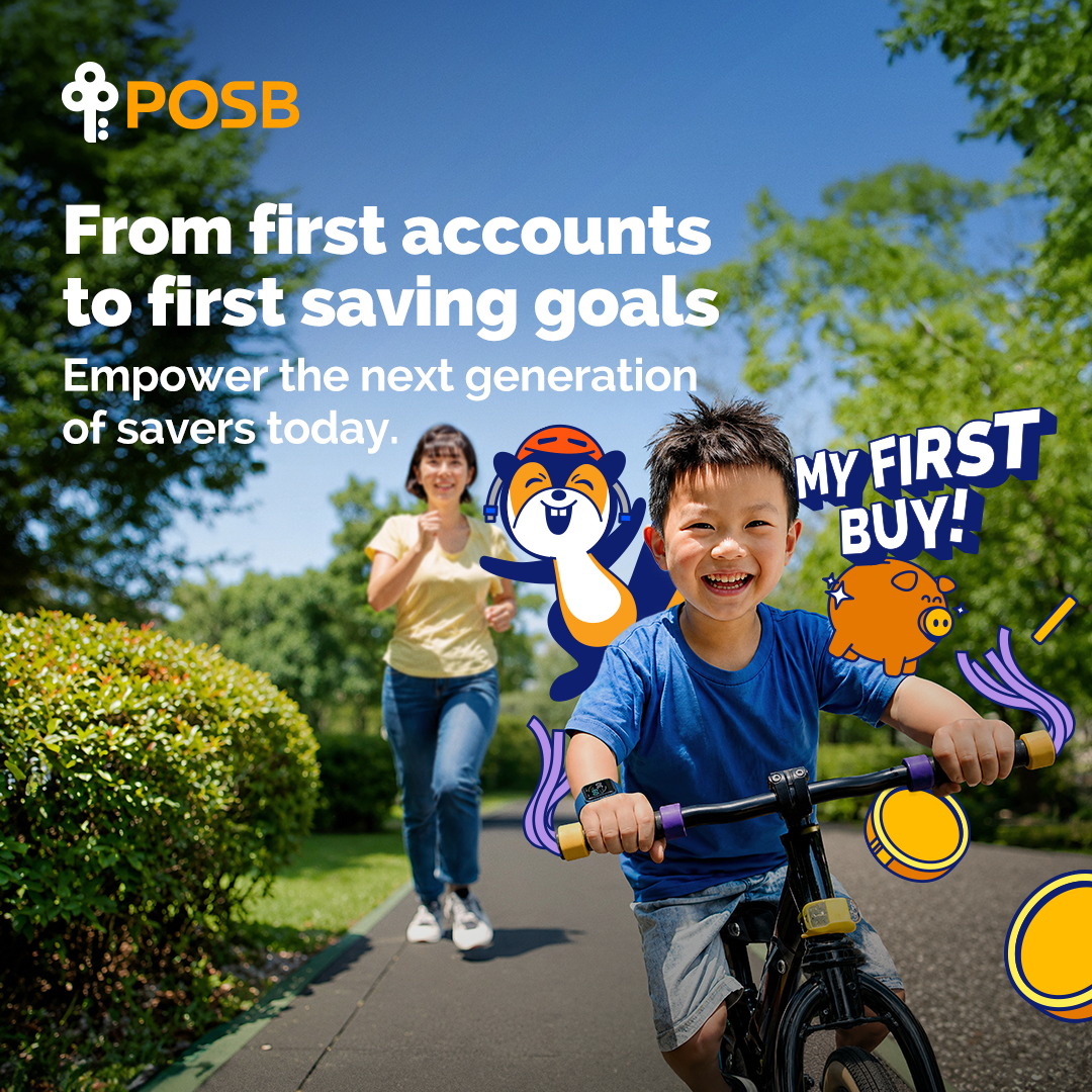 POSB Facebook ad: Every save you make today is a dream…