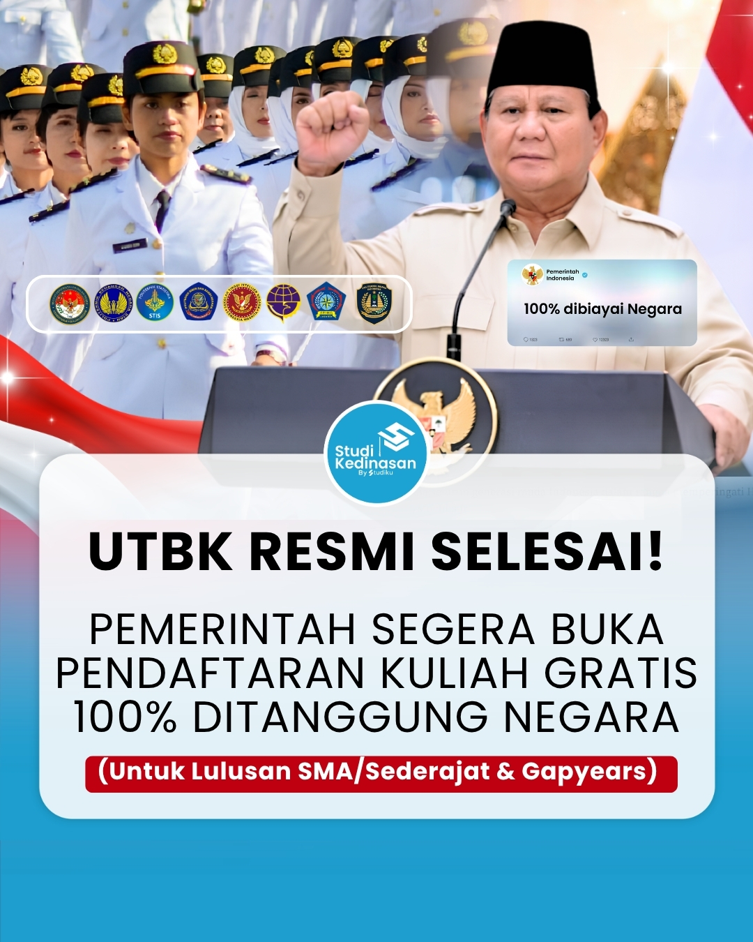 Studi Kedinasan Facebook ad