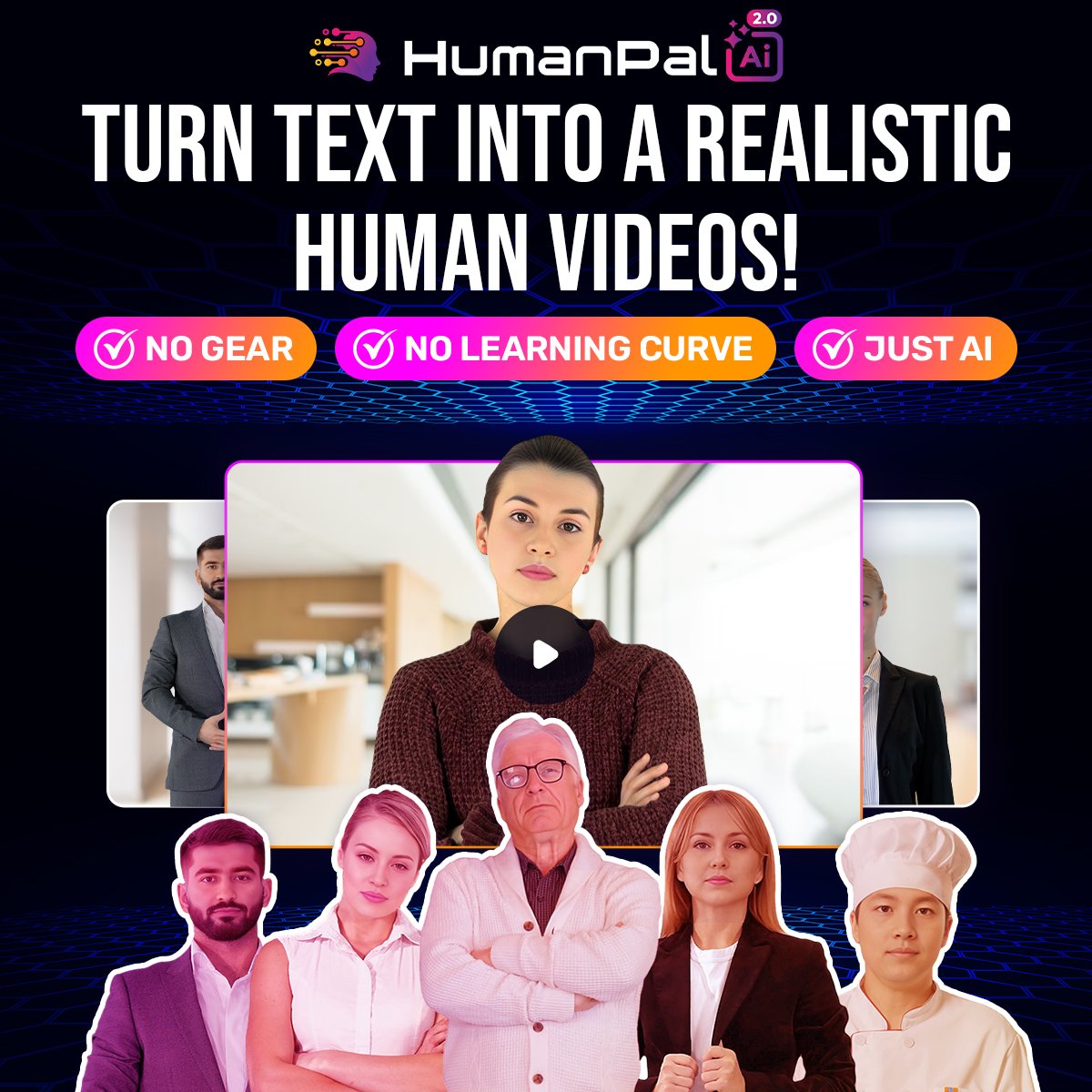 HumanPal Facebook ad