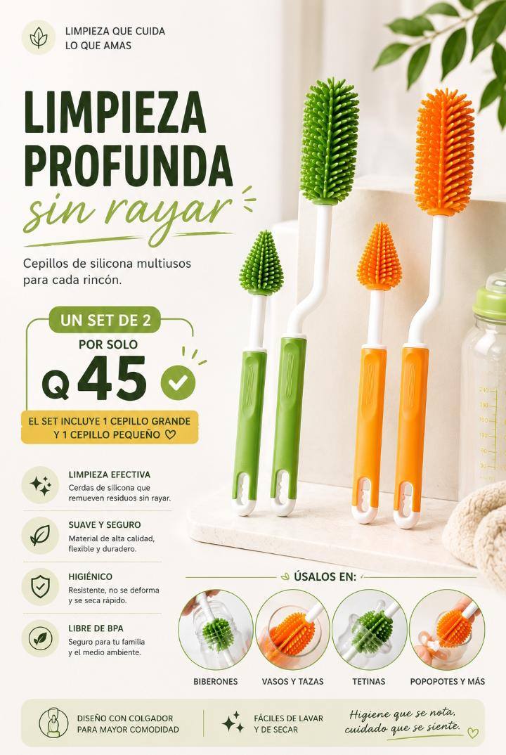 𝐇𝐨𝐠𝐚𝐫 & 𝐌á𝐬 Facebook ad: ¡La limpieza perfecta para los accesorios de tu…