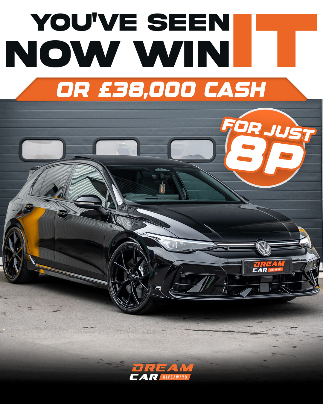 Dream Car Giveaways Facebook ad
