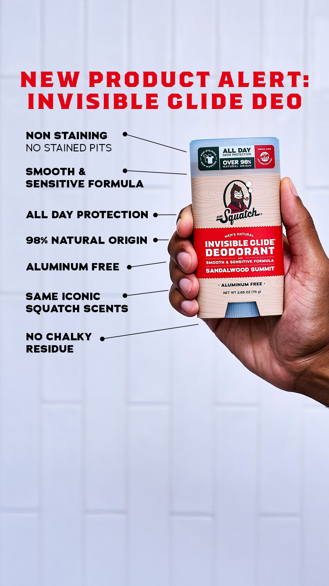 Dr. Squatch Facebook ad