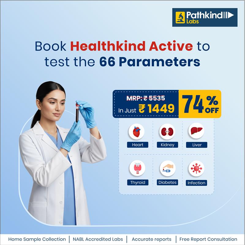 Pathkind Labs Facebook ad: Limited Period Offer
