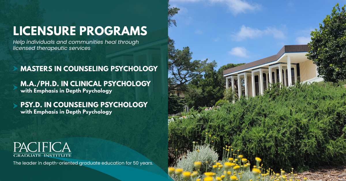 Pacifica Graduate Institute Facebook ad