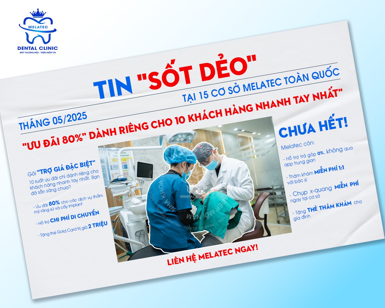 Ts.Bs Trịnh Thế Thành - Khoa RHM bv Melatec - Cơ sở Hải Phòng Facebook ad: Ố LÀ LA - MELATEC ĐANG CÓ ƯU…