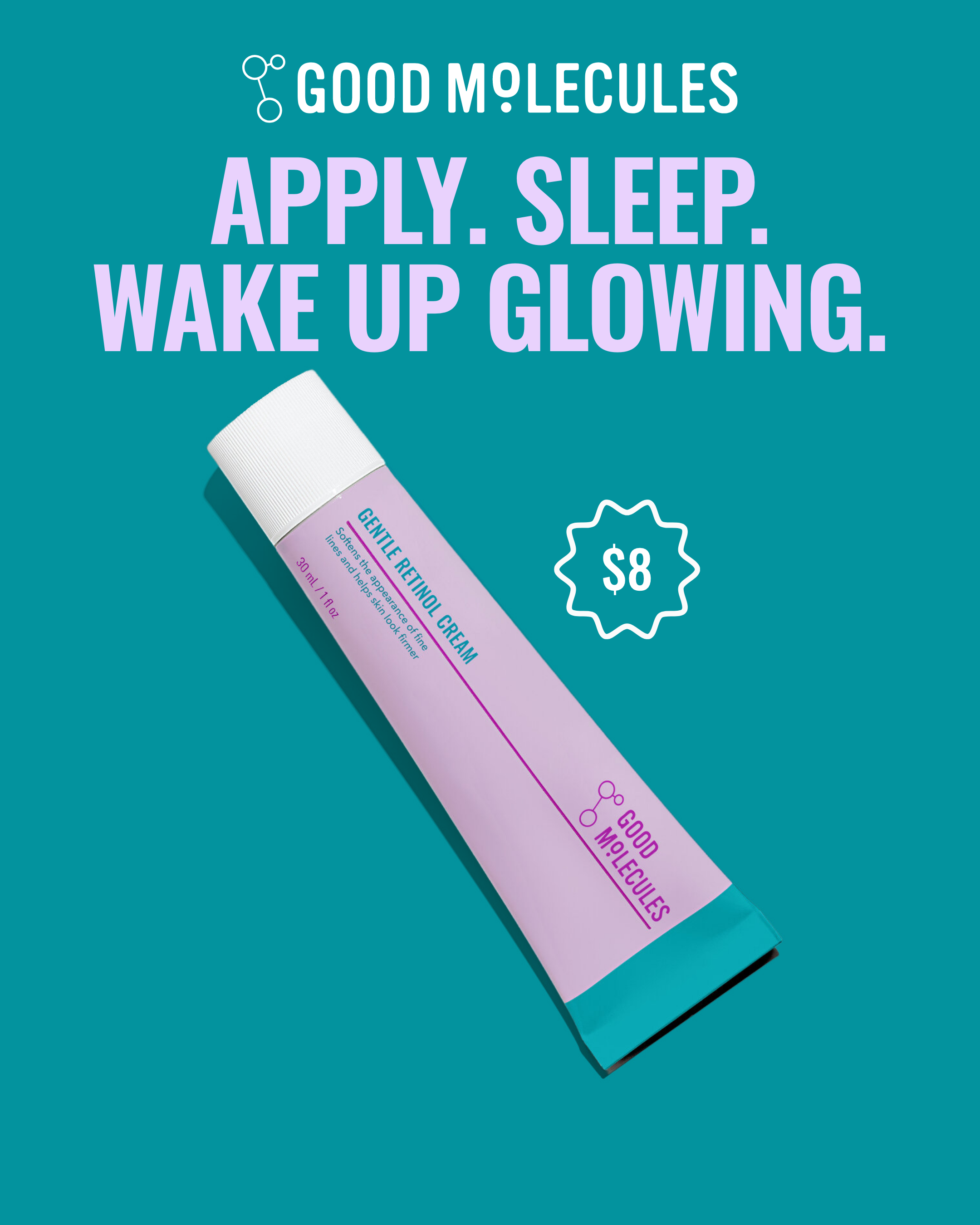 Good Molecules Facebook ad