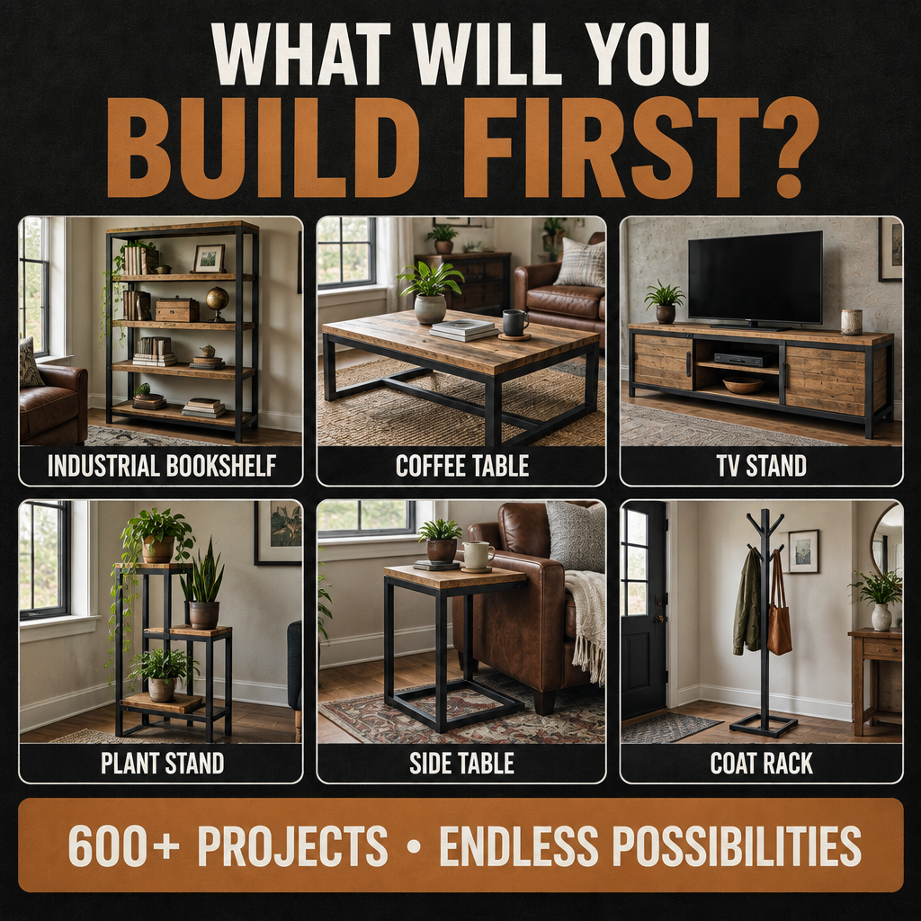 Master Crafts DIY Facebook ad: Stop Buying Furniture. Build It.