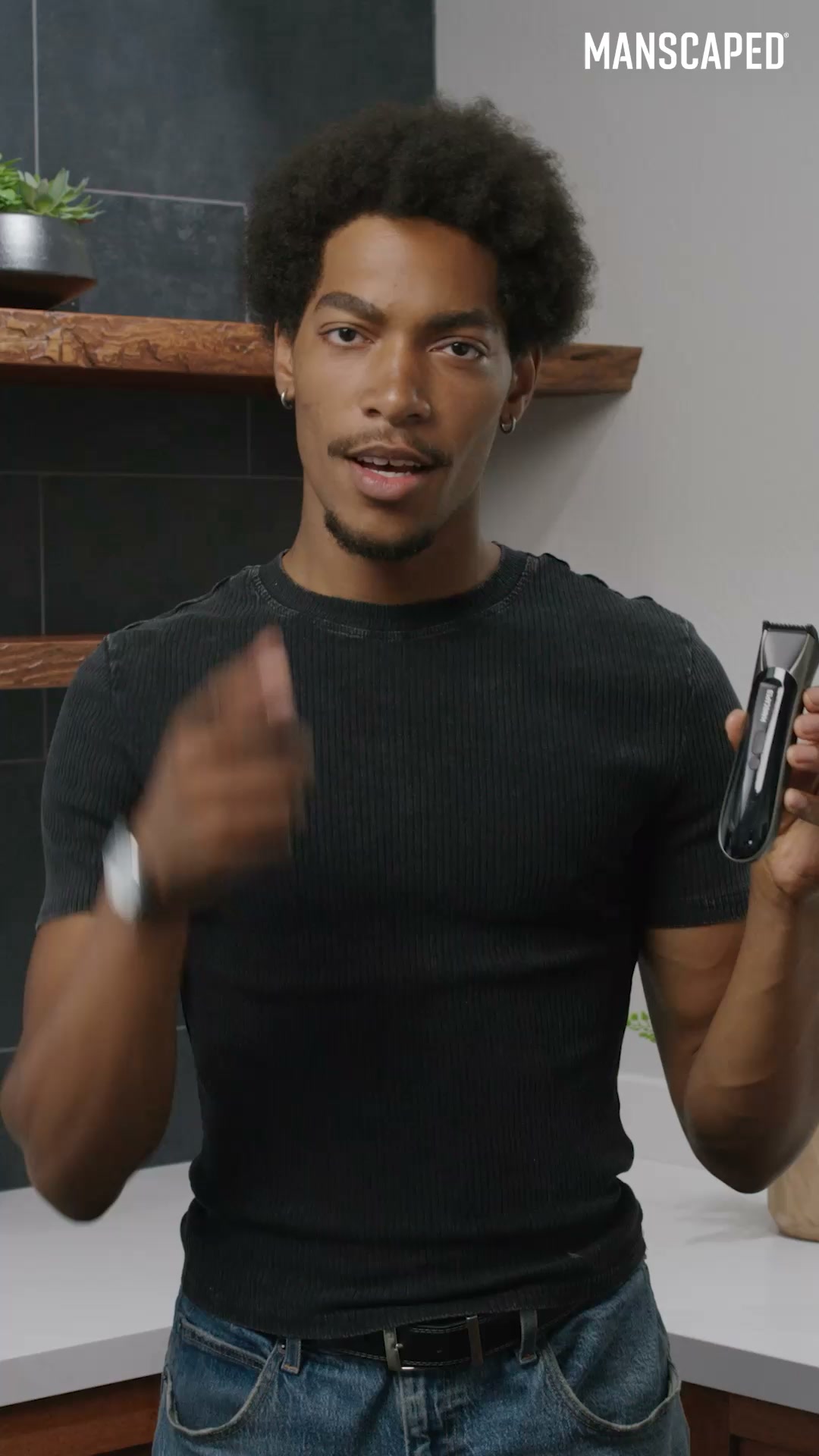 MANSCAPED Facebook ad: The Lawn Mower Ultra: Precision Where It Matters