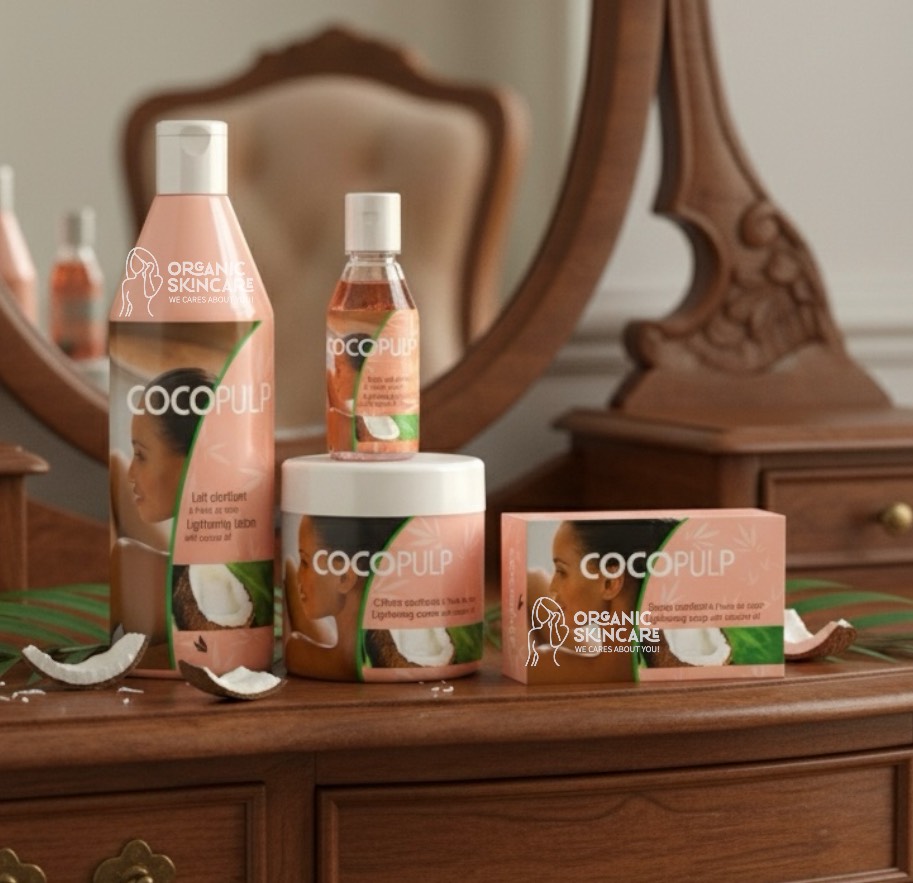 Organic Skincare Facebook ad: Dark spots? Dull skin?
