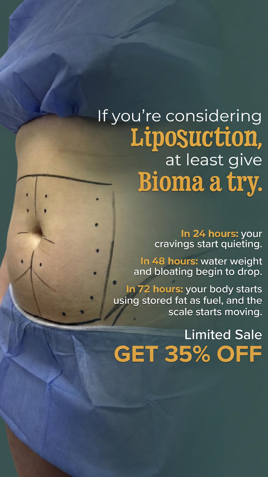 Bioma.Health Facebook ad