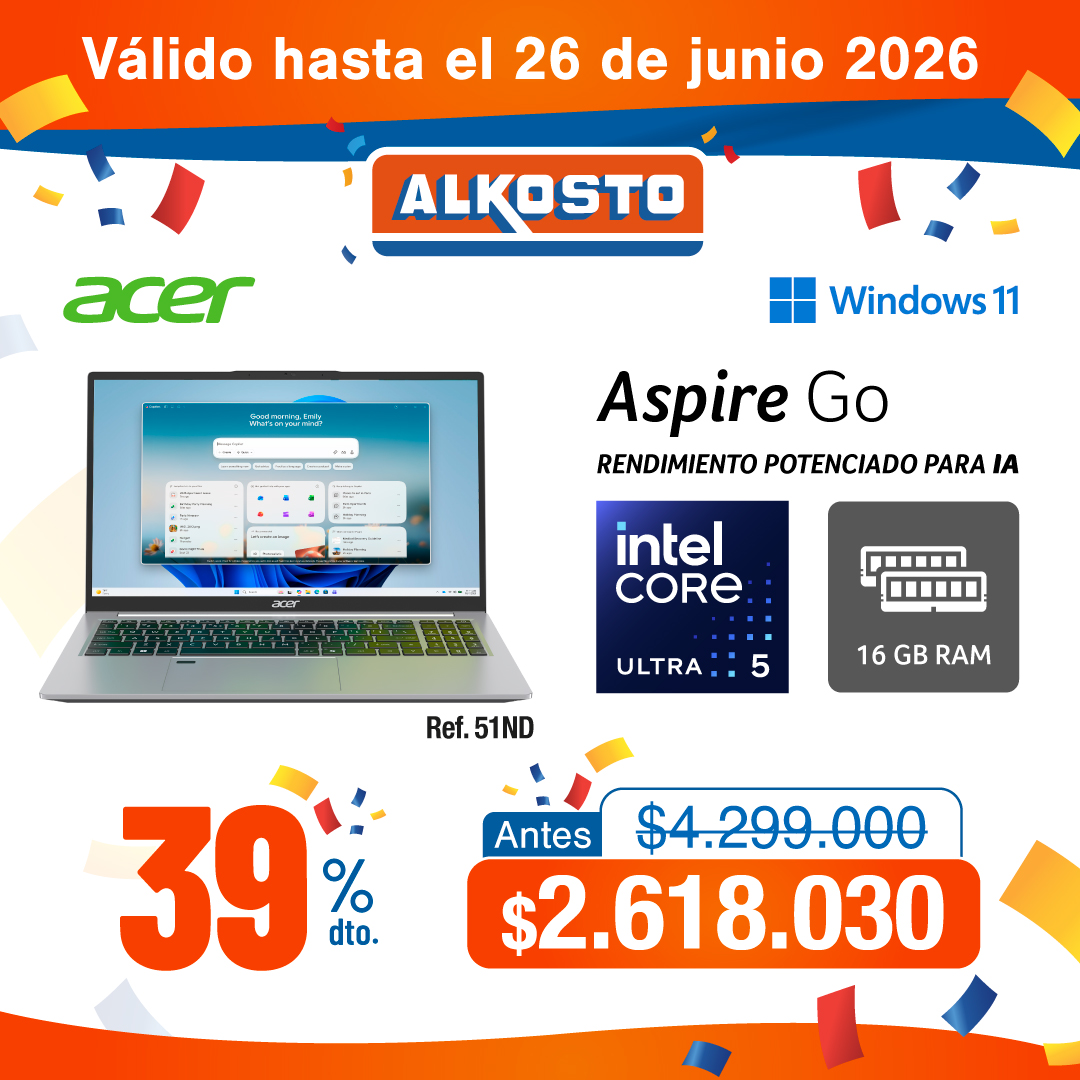 Alkosto HiperAhorro Facebook ad