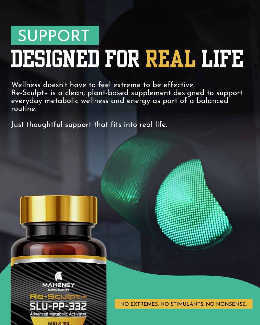 Mahoney Supplements Facebook ad