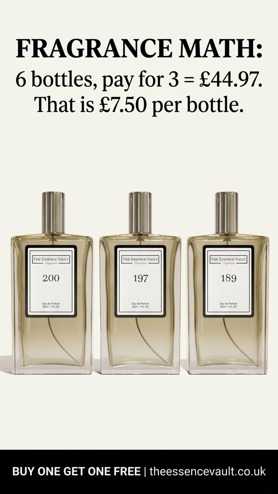 The Essence Vault Facebook ad