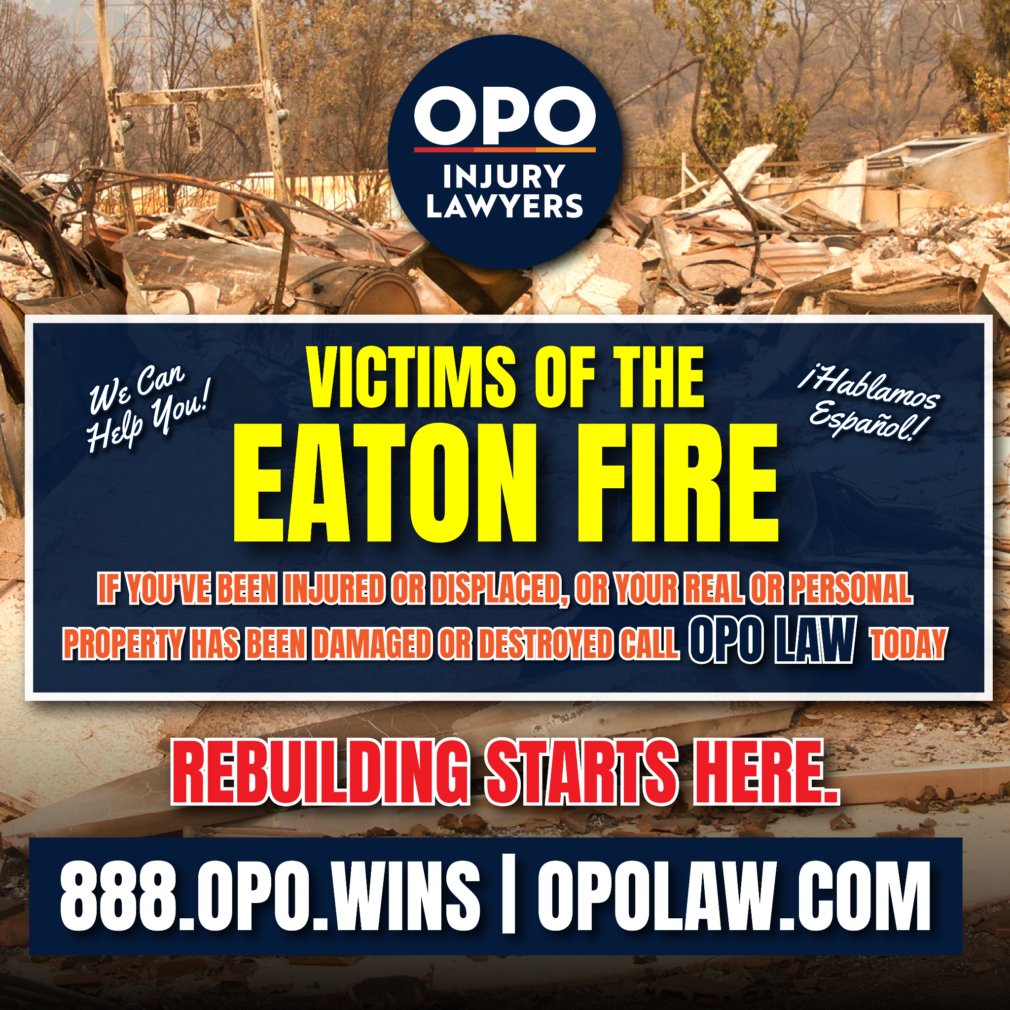 Owen, Patterson & Owen Law Firm Facebook ad: Fight for Your Rights Today