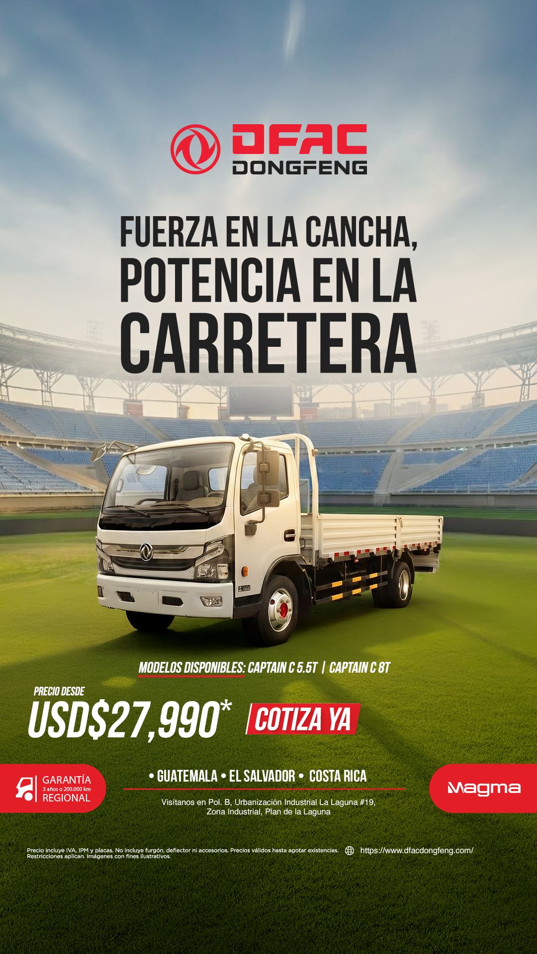 DFAC El Salvador Facebook ad from Jul 6, 2026