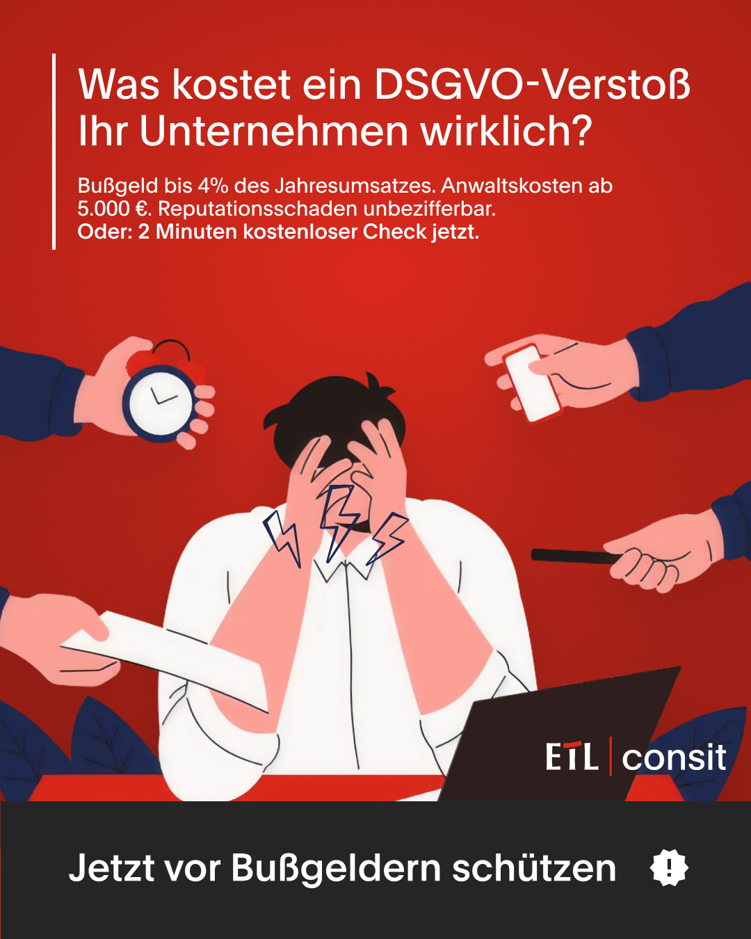 ETL consit Facebook ad: Kostenlose Datenschutz-Checkliste