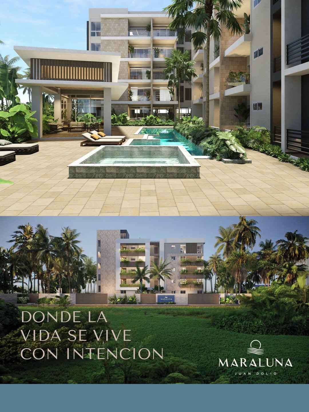 Elite Brokers Facebook ad: Donde la vida se vive con intención