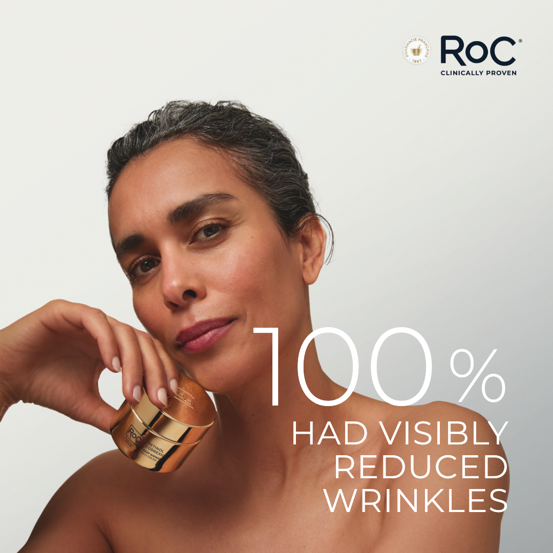RoC Skincare Australia Facebook ad: NEW Wrinkle Repair Cream