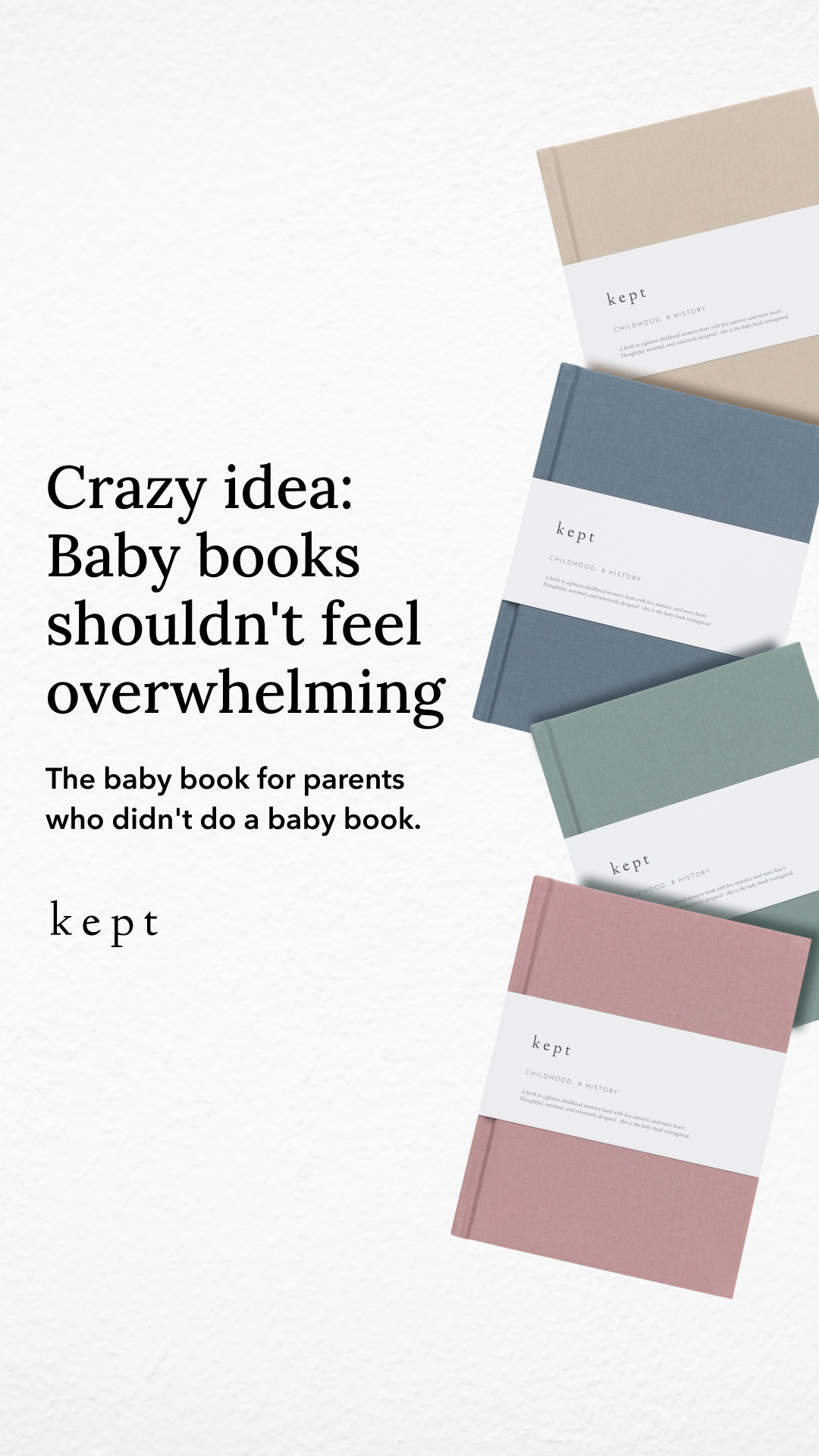 Kept Facebook ad