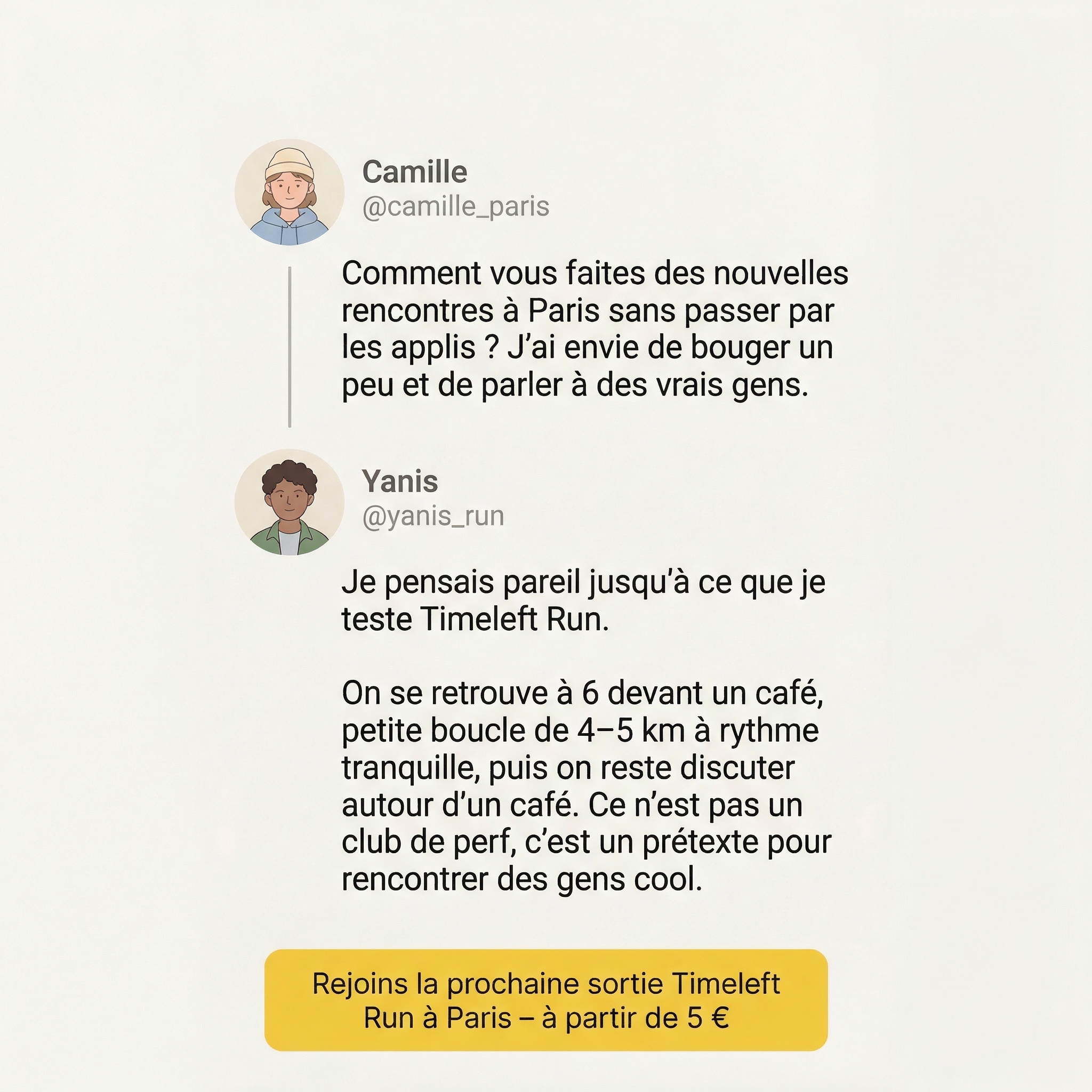 Timeleft Facebook ad