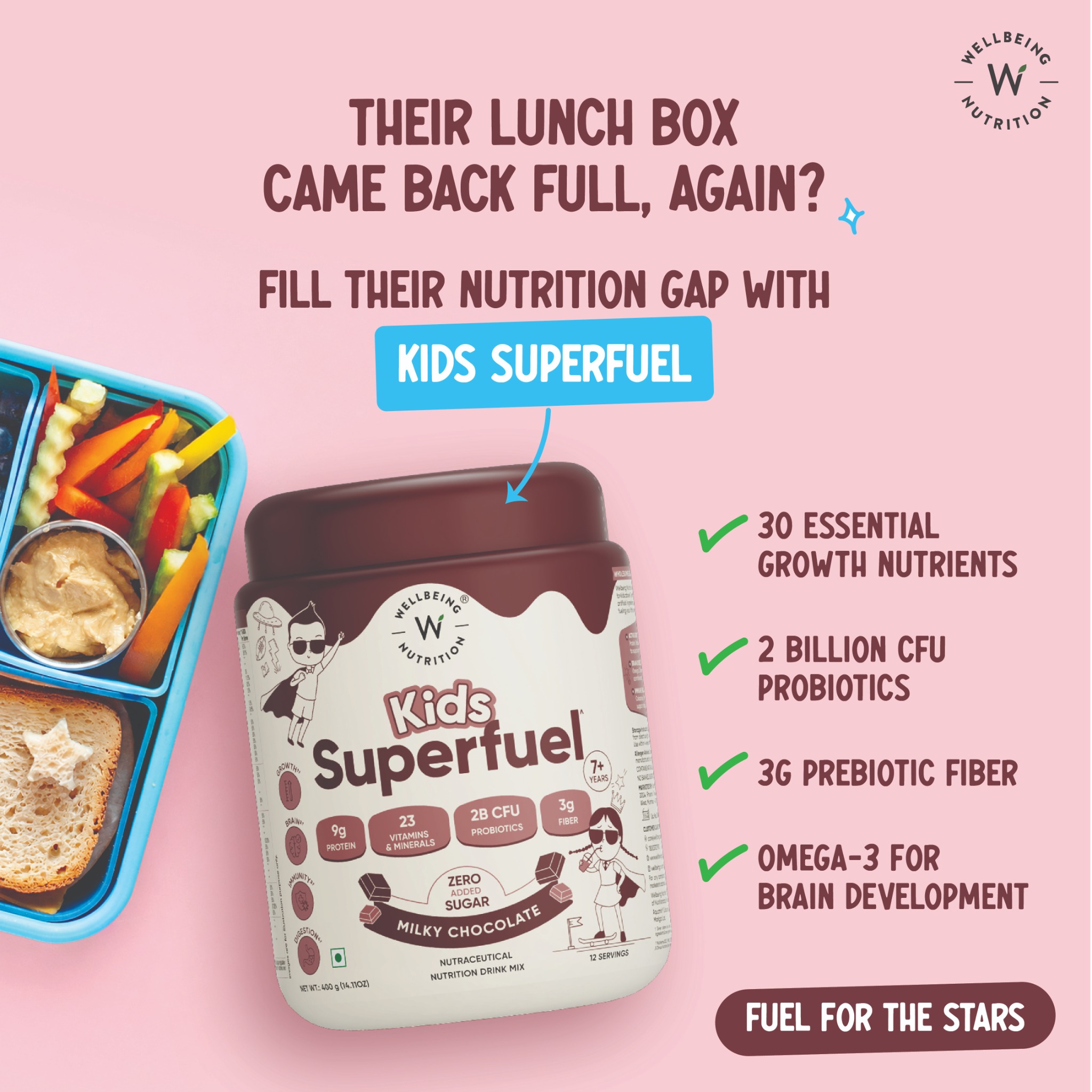 Wellbeing Nutrition Facebook ad