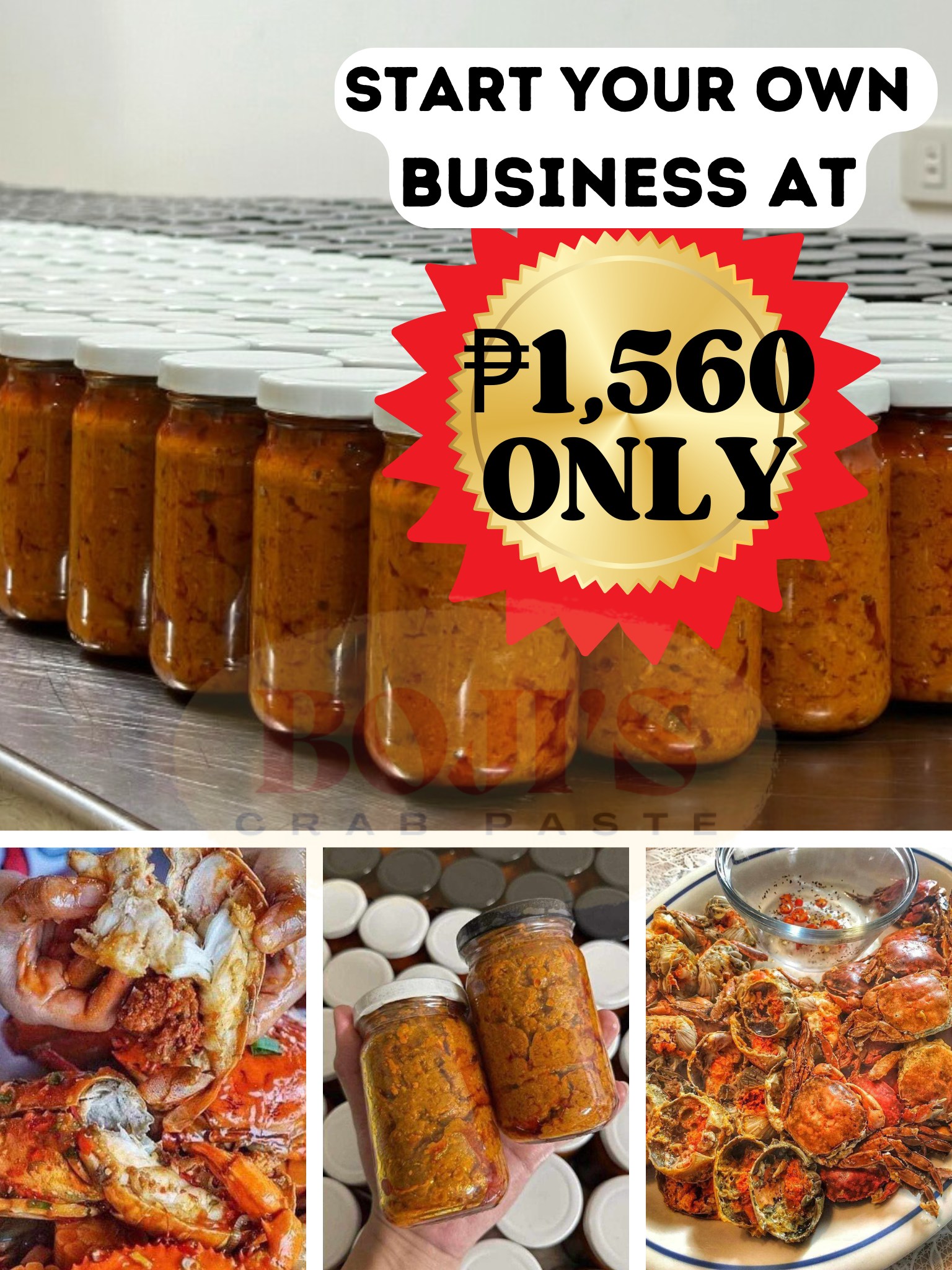Boji Crab Paste Direct Manufacturer and Supplier Facebook ad