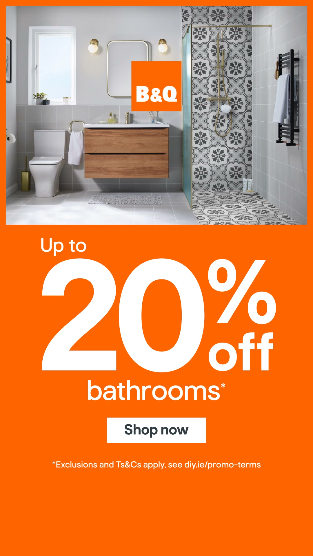 B&Q Ireland Facebook ad: Start Planning