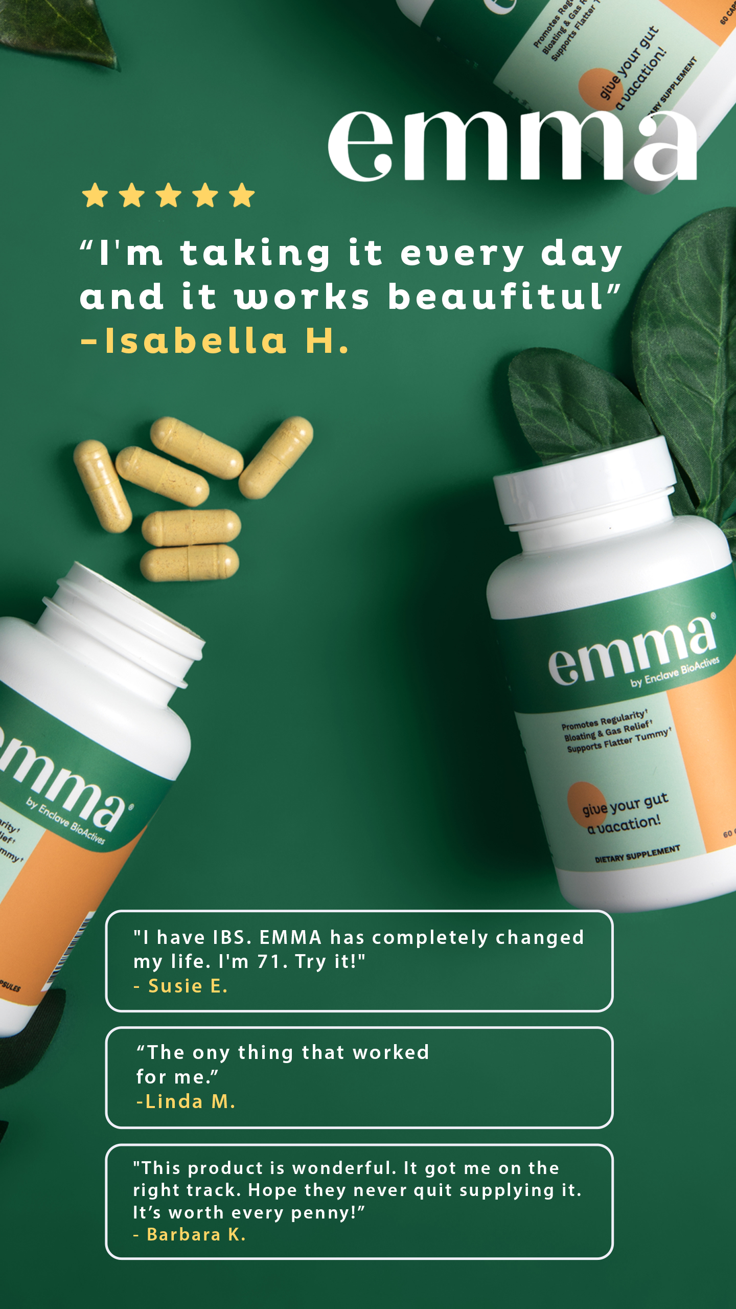 Emma Facebook ad