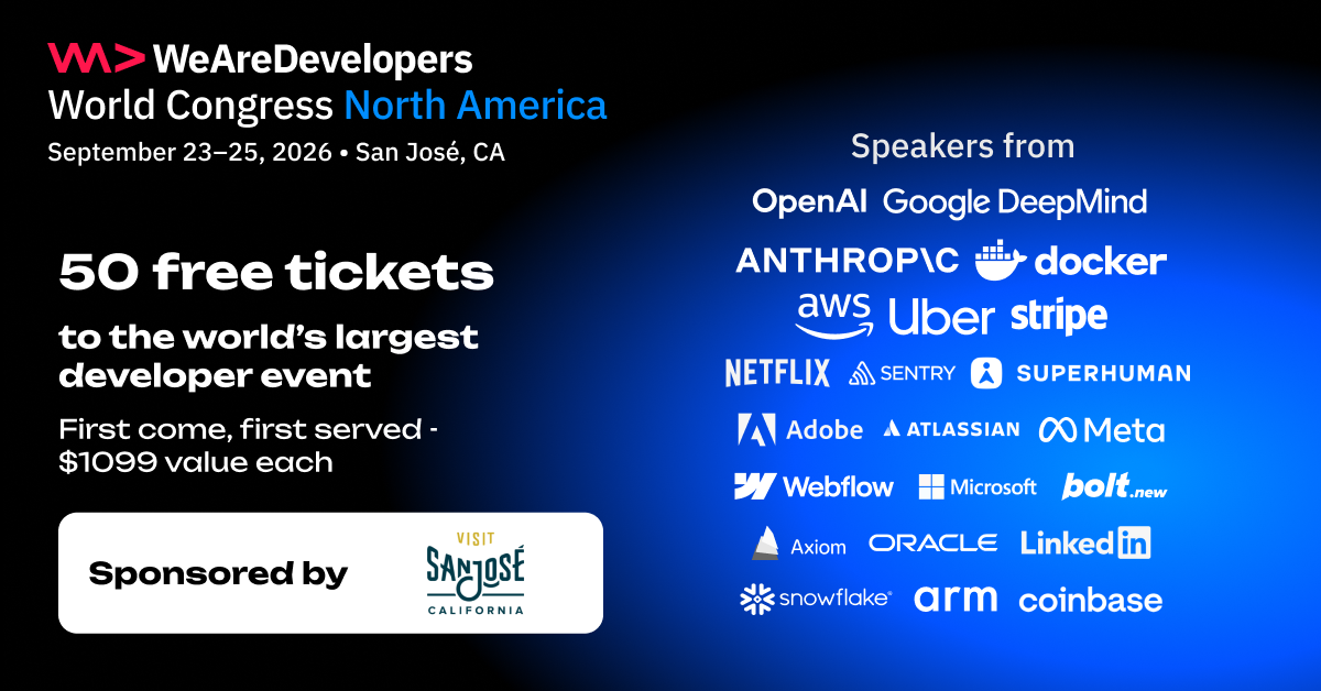 WeAreDevelopers Facebook ad