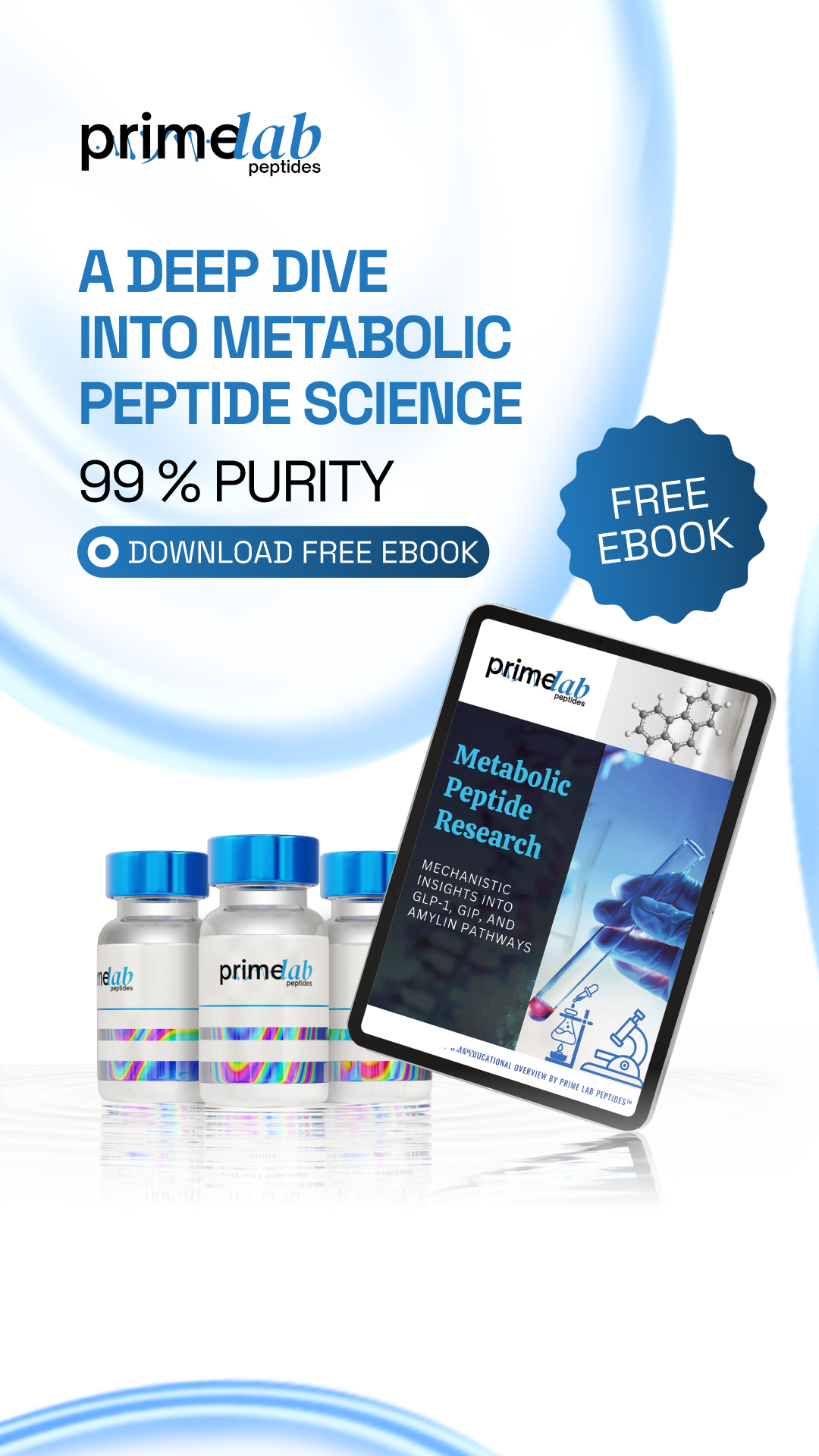 Prime Lab Peptides Facebook ad