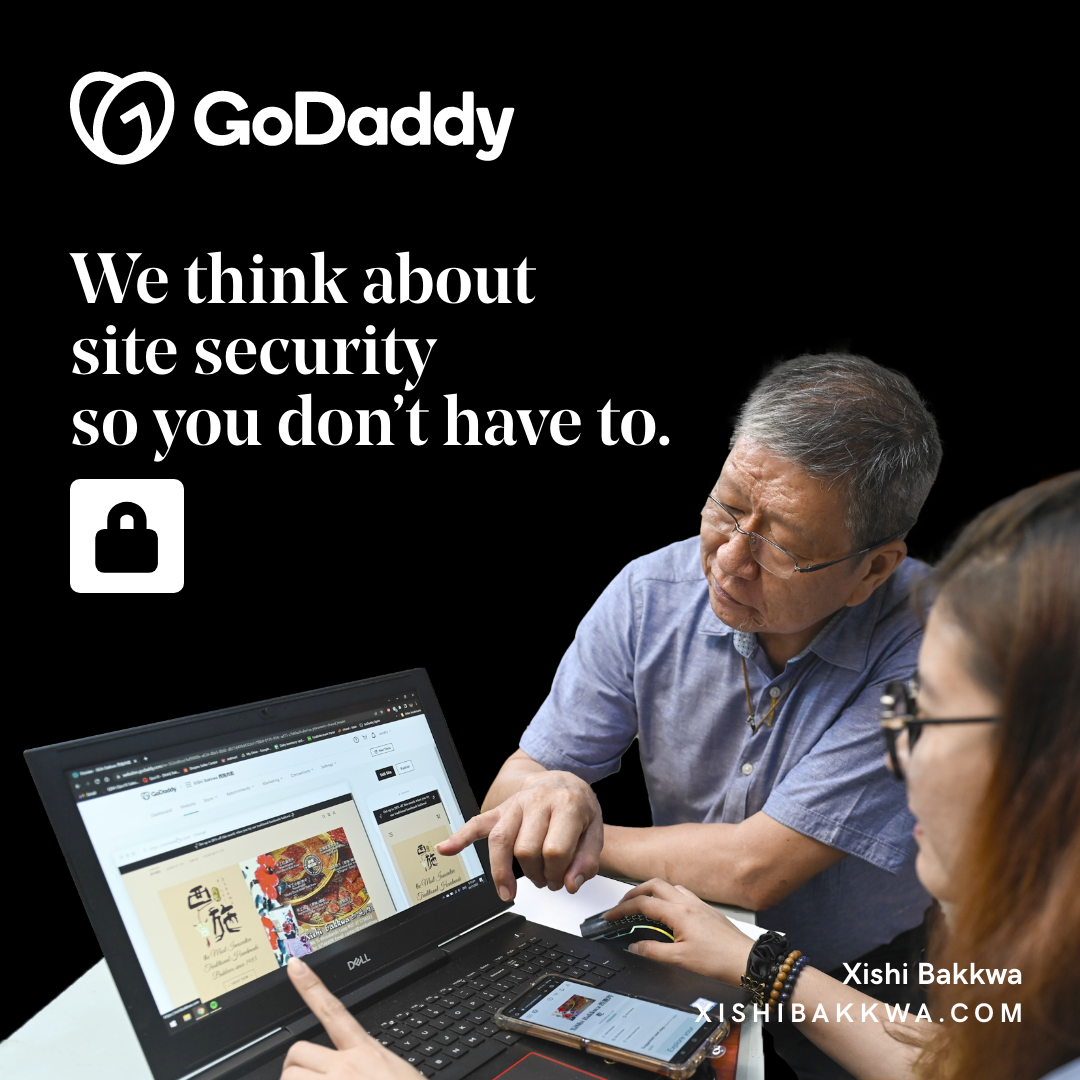 GoDaddy Facebook ad from Nov 26, 2025