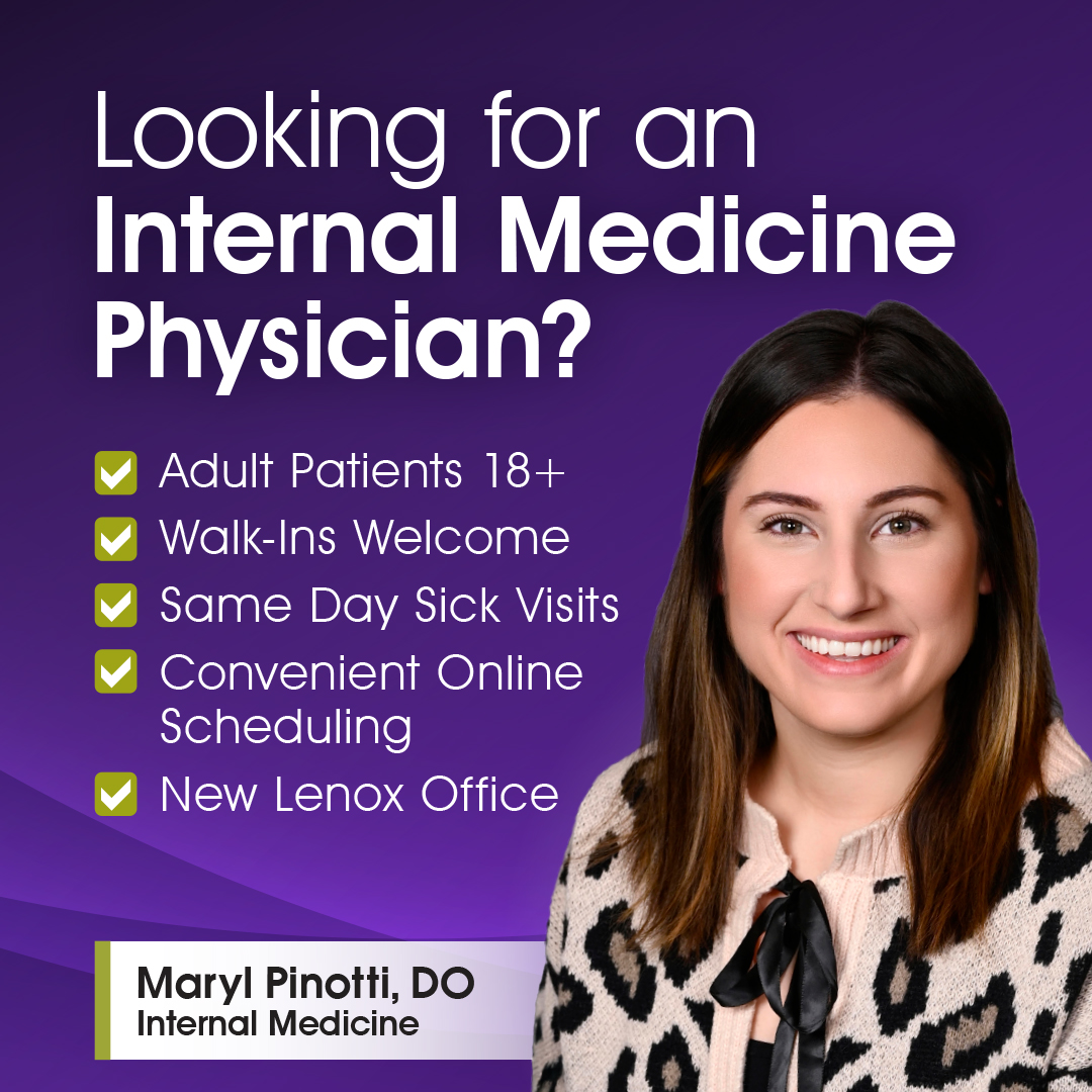 Silver Cross Hospital Facebook ad: Meet Dr. Maryl Pinotti, an Internal Medicine Physician…