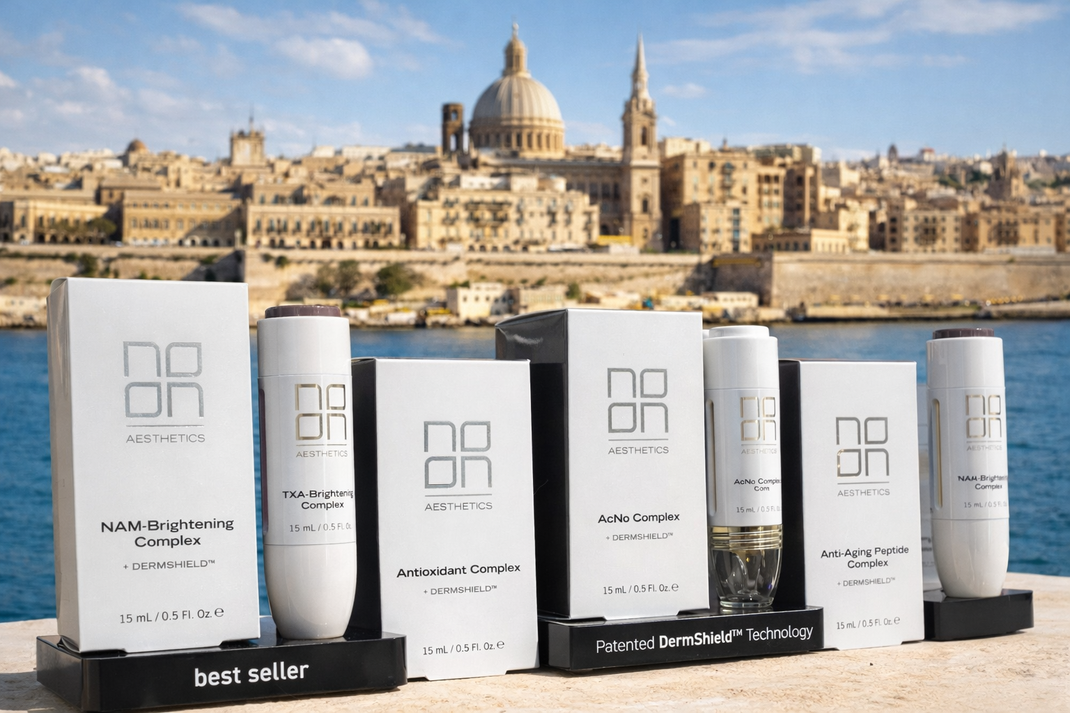 NOON Aesthetics Malta Facebook ad