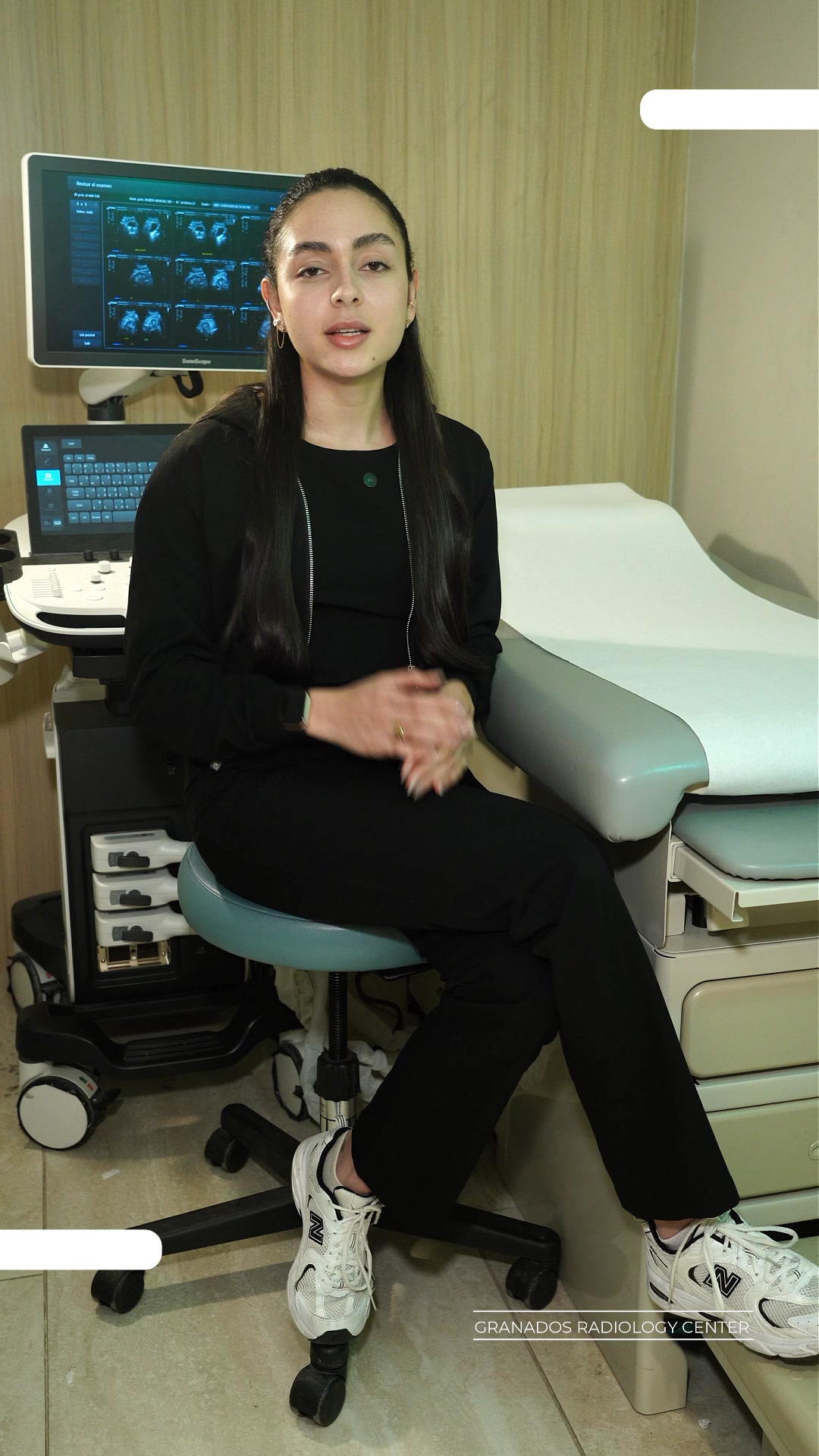 Granados Radiology Center Facebook ad: Ese dolor de rodilla tiene un origen, encuéntralo hoy