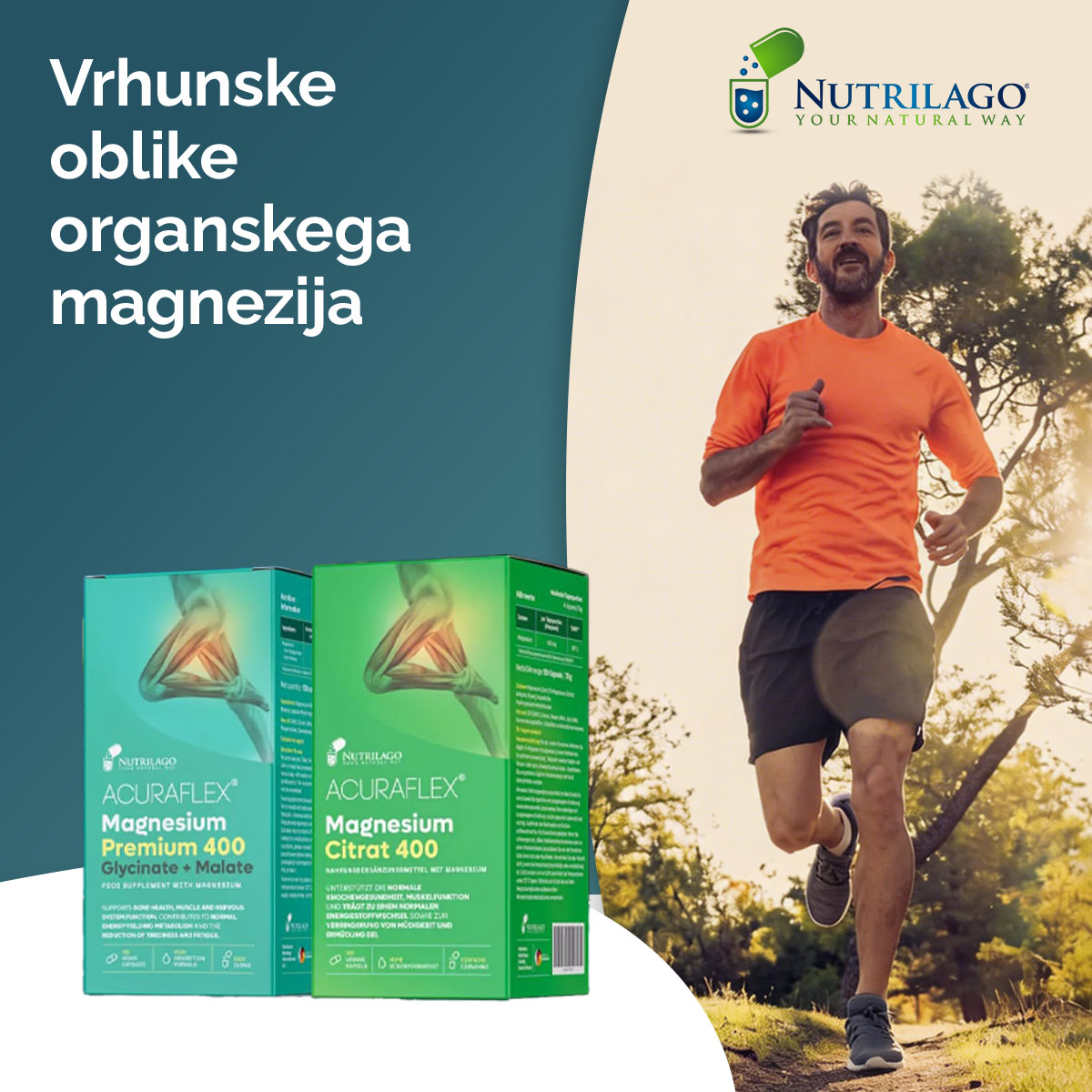 Nutrilago Slovenija Facebook ad