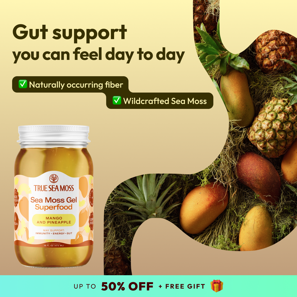 True Sea Moss Health Facebook ad
