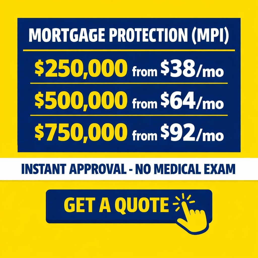 Zaimes Consulting Facebook ad: Mortgage Protection w/ Living Benefits