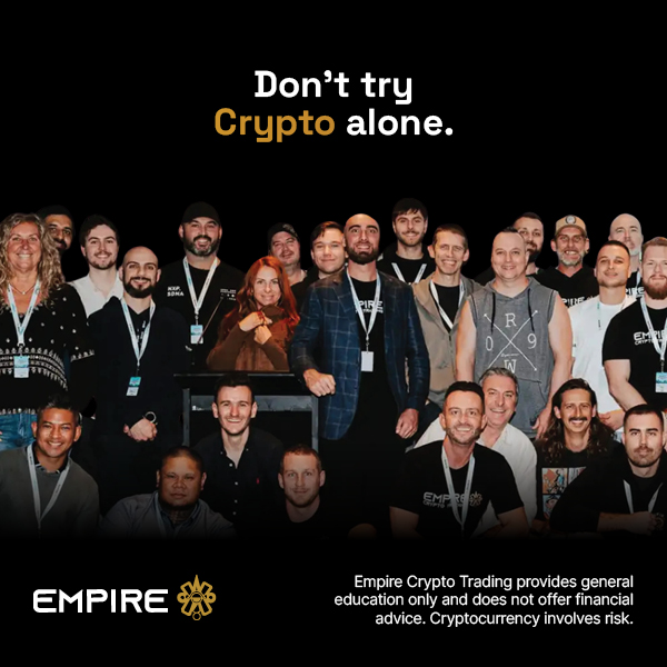 Empire Crypto Trading Facebook ad
