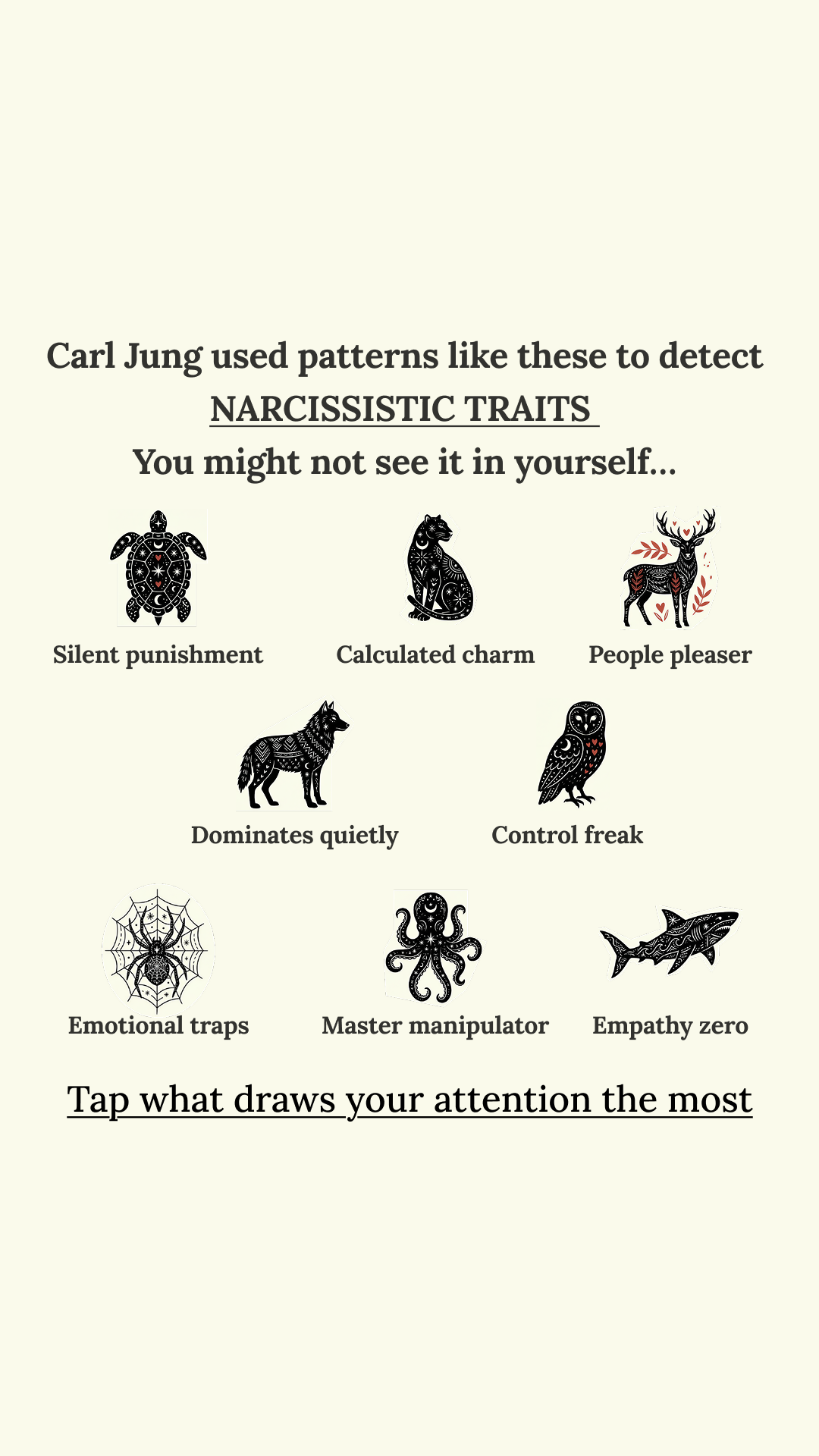 Personality Type Facebook ad