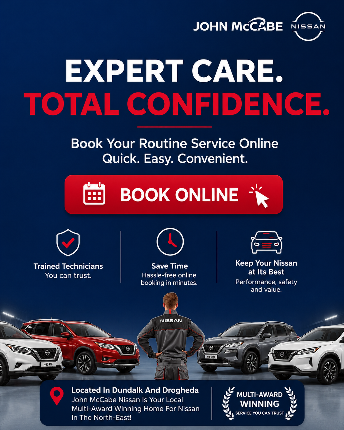 John McCabe Nissan Dundalk & Drogheda Facebook ad