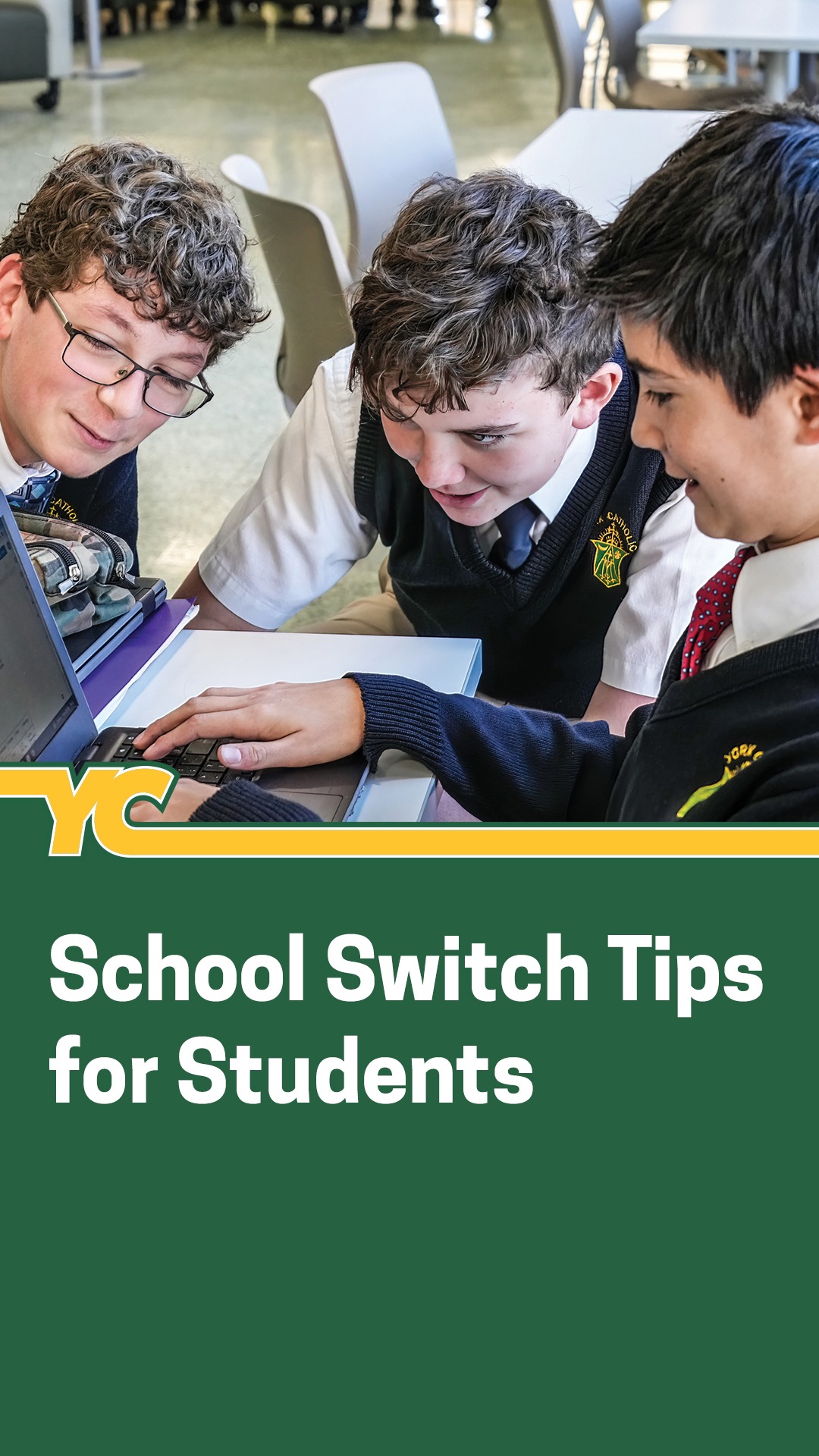 York Catholic Middle & High School Facebook ad