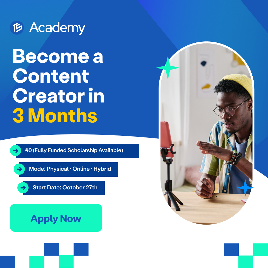 TS Academy Facebook ad