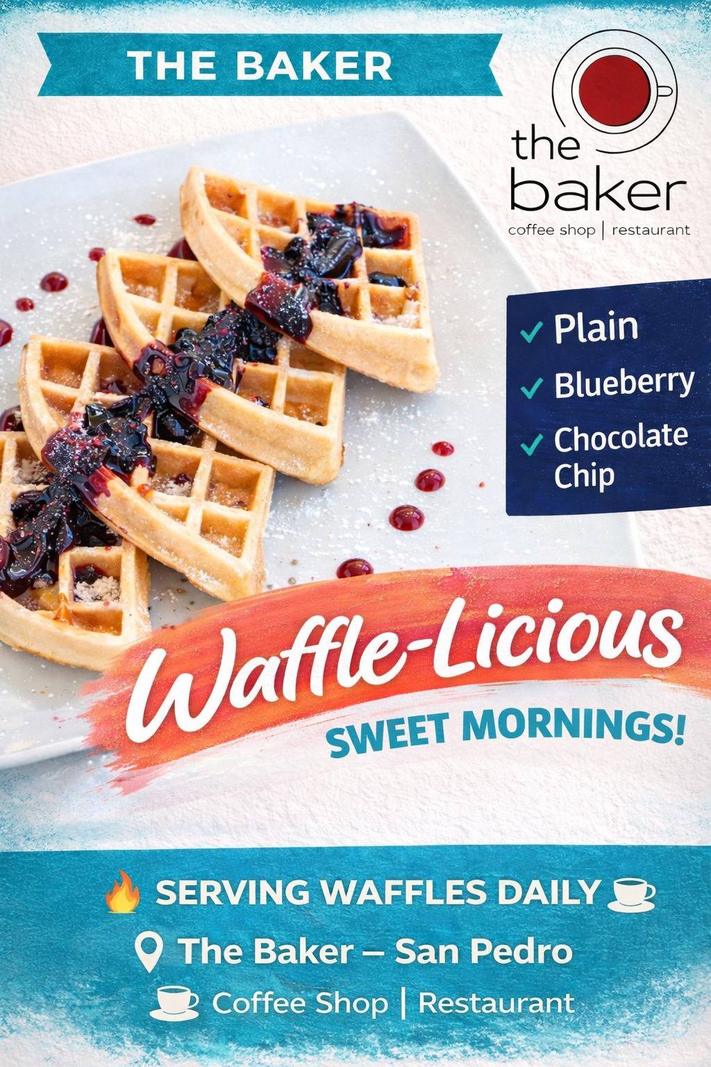 The Baker Facebook ad: Breakfast is ready at The Baker!