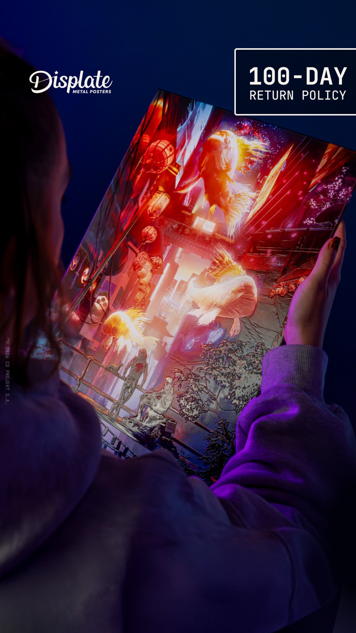 Displate Facebook ad