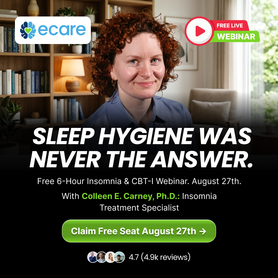 eCare Behavioral Health Institute Facebook ad