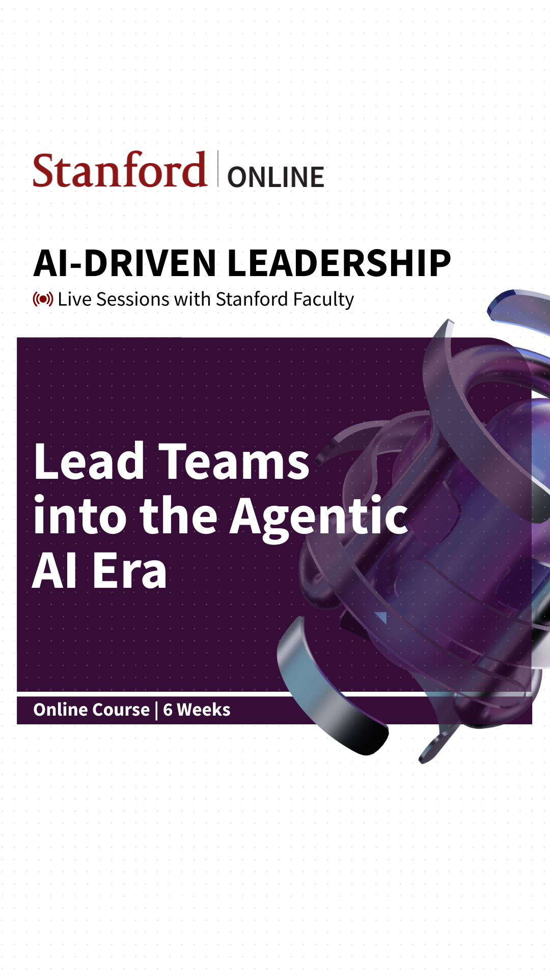 Stanford Online Facebook ad