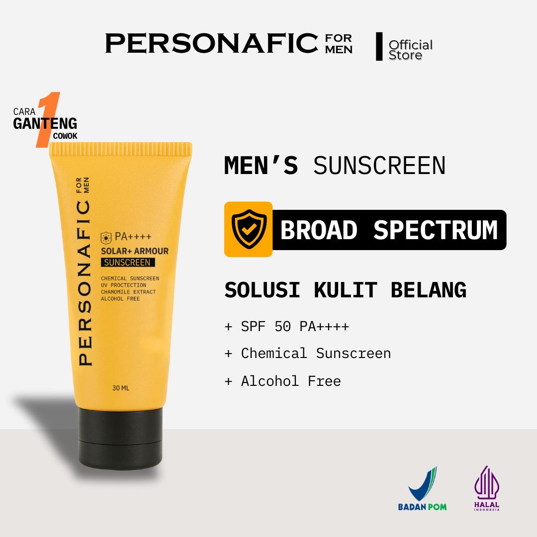 Personafic For Men Facebook ad: Siapa yang udah pakai skincare bertahun-tahun tapi nggak…