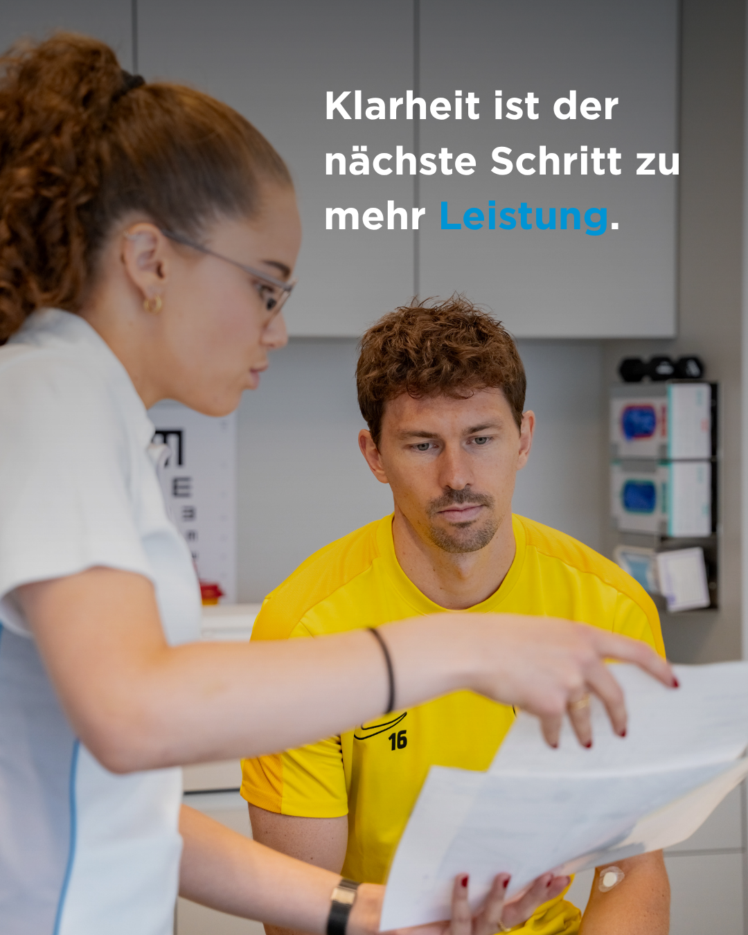 Hirslanden Bern Facebook ad: Sportkompetenz